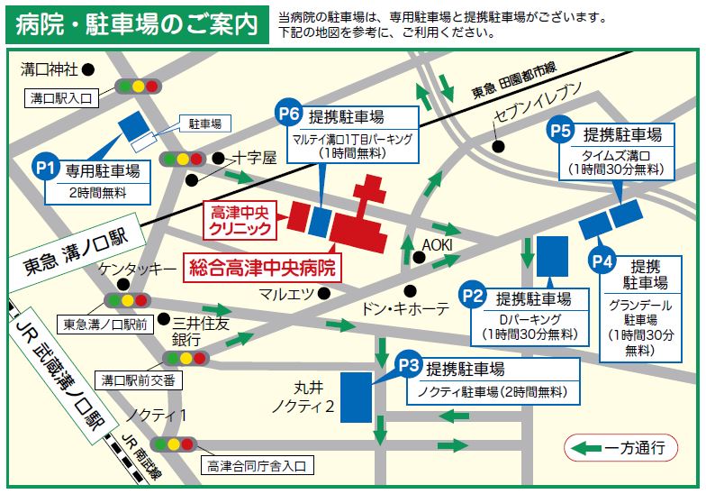 各種ご案内 川崎市高津区溝の口 総合高津中央病院